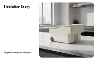 Pull-down Cabinet storage organizer High-Reach reach Storage Basket Space-Saving for Pantry