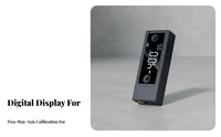 Backlit LCD Display Digital Angle Gauge with 360° Measurement Digital Level Aluminum Alloy Body for Carpenters, Home Renovation