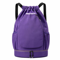 Drawstring Backpack Everyday Use Multi-Pocket Drawstring Backpack Cinch Pack Outdoor Sports
