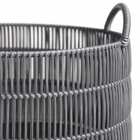 Laundry Basket with Handles for Easy Carrying, Waterproof Washing for Bathroom Storage