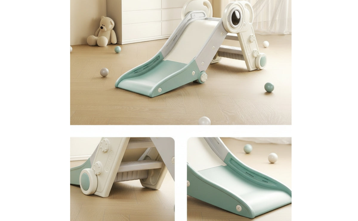 Freestanding Indoor Foldable Slide Compact Toddler Slide Portable Toy Long-Lasting for Toddlers, Playroom