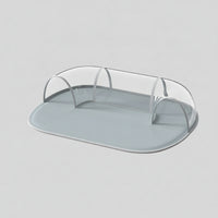 Transparent Water Mat with Tunnel Comfortable Pet Cooling Tunnel Smooth Ice Bed Bite Resistant for Summer