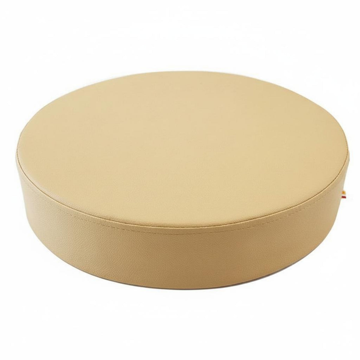 Easy to Clean Round Leather Seat Cushion Waterproof Thick Sponge Stool Pad Non-Slip Round Meditation Cushion Multi-Color Options for Dining Room, Office, Patio