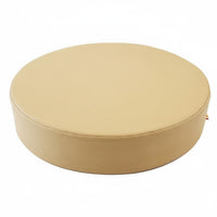 Easy to Clean Round Leather Seat Cushion Waterproof Thick Sponge Stool Pad Non-Slip Round Meditation Cushion Multi-Color Options for Dining Room, Office, Patio