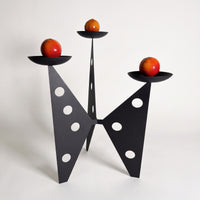 Tri-Armed Candlestick Retro 3 Arm Candle Holder Elegant for Entryway