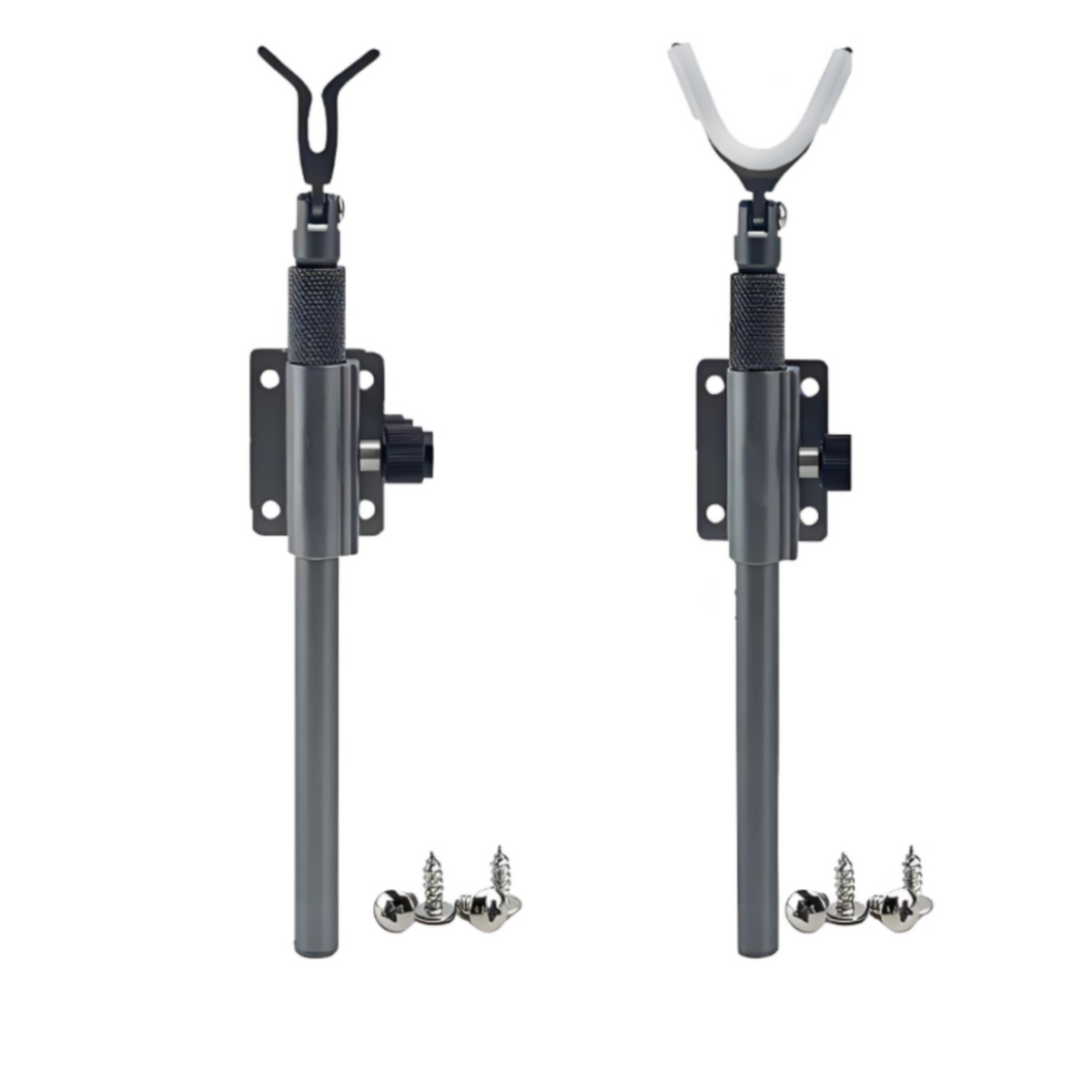 Adjustable aluminum rod holder