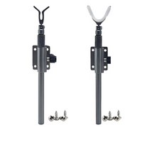 Adjustable aluminum rod holder