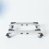 Heavy Duty Washing Machine Stand with Wheels Low-Height Washing Machine Stand Long-Lasting Mobile Roller Base Rust-Resistant for Renters