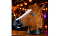 Horse Head Hood Realistic Horse Hood Cosplay Animal Hood for Adults, Cosplayers