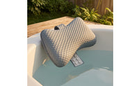 Bone Shaped Bath Pillow Breathable Bath Pillow with Suction Cups Quick Drying for Adults, Bathtub, Soaking Tub