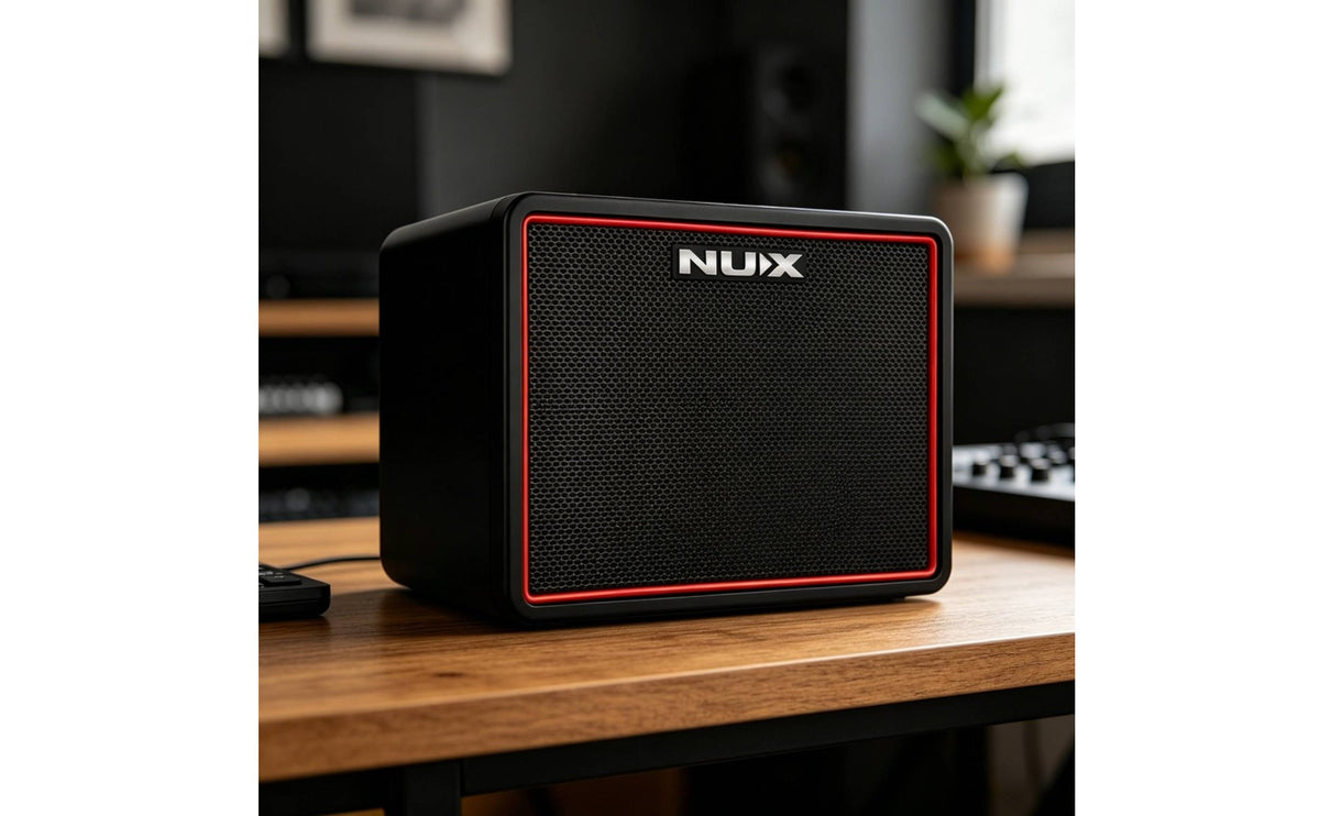 Built-in Drum Machine Bluetooth Guitar Amp Aux Input Portable Guitar Amplifier Headphone Output Rechargeable Practice Amp App Control for Guitarists, Beginners, Bassists, Outdoor