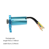 Brushless RC Motor High Efficiency 4-Pole 4300KV Motor Smooth Power Output for Upgrade Build