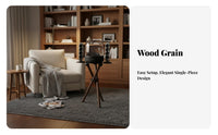 Sturdy Construction Wooden Speaker Tripod Heavy Duty Speaker System Floor Stand Reduces Vibrations Solid Wood Audio Stand Acrylic Top Panel for Living Room, Bedroom