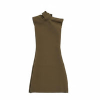 Colorfast 1/6 Doll Turtleneck Mini Dress Stretchy 1/6 Scale Dress Cloth Material Easy to Put on for Display, Photo Shoots