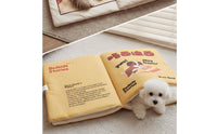 Book Shaped Feline Bed Four Season Use Book Design Pet Mat Cooling Comfort