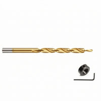 Spiral Fluted Inclined Hole Drill Bit Straight Shank Angled Wood Drill Bit