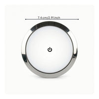 Touch-Controlled LED Car Light 12V 24V LED Light with Touch Control Slim Compact for Ceiling Mounting, Trunks