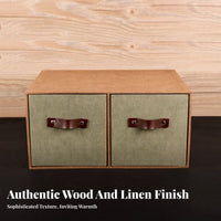 Desktop Drawer Organizer Space-Saving Design Desktop Storage Drawers for Dresser