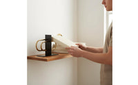 Gold Trumpet Book Stopper Modern Design Trumpet Bookend Creative Shape Metal Bookend for Study Room, Bookcase, Showroom