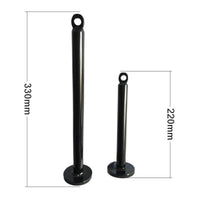 Heavy Duty Weight Loading Pin Sturdy Construction Gym Plate Loading Pin for Weightlifters, Bodybuilders