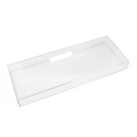 Acrylic Keyboard Cover Dustproof Mechanical Keyboard Protector Mechanical Keyboard Dust Cover for Pet Owners, Enthusiasts, Office