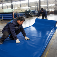 HDPE Geomembrane Pond Liner, Impermeable Membrane for Water Containment, Black Smooth Surface Geomembrane Liner, Landfill & Biogas Digester