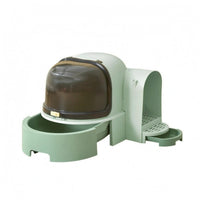 Tunnel Waste Container Easy to Clean Enclosed Cat Waste Container Large Size