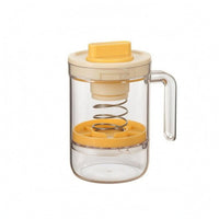 Coil-Assisted-Loaded Yogurt Strainer Transparent Greek Yogurt Strainer Manual Whey Separator Nonwoven Textile