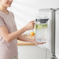 Refrigerator Door Pitcher Large Capacity Fridge Water Bottle Widely Mouth Tea Juice Jug