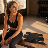 Adjustable Leg Fixation Strap with Cuff Resistance Posture Training Strap with Clip Long-Lasting Leg Cuff with D-Rings Exercise for Athletes