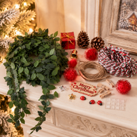 DIY Garland Set, 5 Artificial Vines 5m, Suncatcher Craft for Adults, Versatile Party