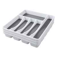 Kitchen Drawer Cutlery Organizer with Dividers, Utensil Holder for Cabinet, Restaurant for Forks Spoons Chopsticks Storage