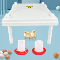 Constant Temperature Chick Brooder Heating Plate Energy Efficient Chick Brooder Plate Easy Assembly Electric Poultry Heating Panel Multiple Installation Options for Ducklings