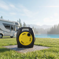 RV Water Hose Kit Easy Storage Retractable Water Hose Reel Quick Rewind Watering Equipment for Gardeners, Car Owners, Camping, Outdoor