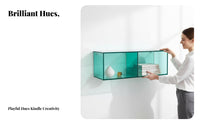 Colorful Modular Cube Customizable Combination Wall Shelf Space Saving