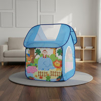 Foldable Play Tent Portable Spring-Open up Playhouse Tent Lightweight Indoor Outdoor Playhouse for Playroom