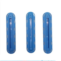 3 Pieces Plastic Fin Box with Screws Recessed Surfboard Fin Box Replacement Hardware Compatible for Surfers, Shapers, Workshop