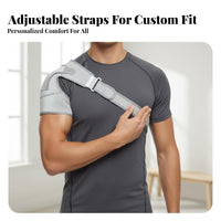 Shoulder Brace Hot/Cold Treatment Compatible Adjustable Shoulder Support