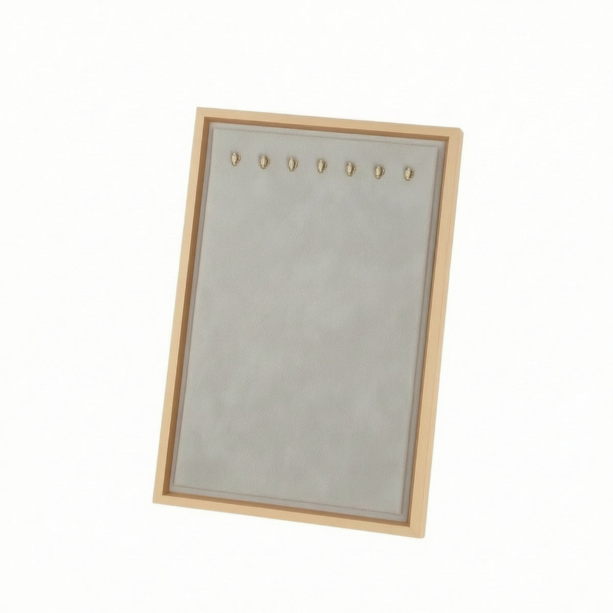 Jewelry Display Stand Compact Necklace Holder with Hooks Sturdy Necklace Stand Hooks for Vanity