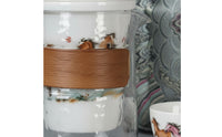Compact Portable Tea Brewing Set Food-Safe Glaze Gongfu Tea Set Filter Hole for Outdoor, Office