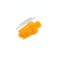 Long-Lasting ABS Plastic Duckbill Air Nozzle High Force Airflow Flat Jet Blower Nozzle Easy Installation for Product Cooling