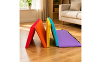 Folding Gymnastics Mat Wear-Resistant Foldable Dance Mat Exercise Equipment for Gym