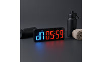 Large Display LED Interval Timer Wall-Mounted Digital Gym Clock Countdown Interval Timer with Stand Bright for Athletes, Coaches, High-Intensity Functional Training Training, Boxing