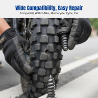 Vacuum Tire Tool Set, Quick Repair Rubber Nail, Mushroom Plug, Motorcycle, Electric Vehicle, Patch Kit