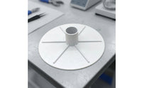 Pool Skimmer Vacuum Plate Replacement Skimmer Vacuum Plate with Connector Reinforced Round