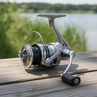 Long-Cast Metal Reel Sealed Reel with Angled Spool left/right Interchangeable Tackle Powerful for Lure Fishing