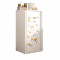 vivid Cheerful hues Single-Door Locker Cabinet Rounded Corners Cartoon creature Cupboard Easy to Clean children's Furniture sturdy for young children, Students, Bedroom, Playroom, Living Room, Office