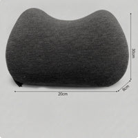 Memory Foam Pillow Ergonomic Contoured Pillow Compact for Office Workers, Desk, Travel
