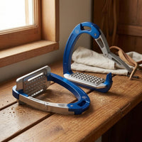 Active Hinge Stirrups Textured Equestrian Gear Rounded Edges