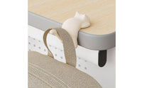 Punch-Effortless Installation Cat Desk Hook Sturdy Table Side Bag Hanger Non-Slip Base Desk Side Hanger Heavy Duty for Library
